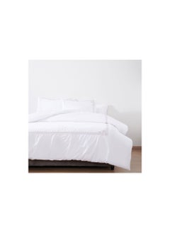 اشتري Roco 3-Piece Embroidered Comforter Set 240x260cm White في الامارات