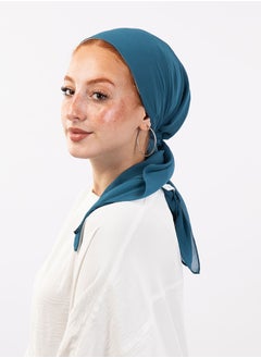 اشتري Square plain Crepe Chiffon Janzary For Women في مصر