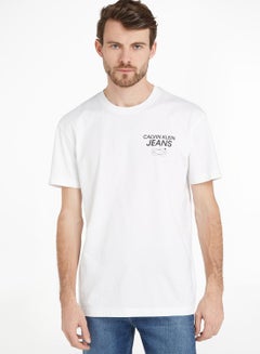 Buy Graphic Print Crew Neck T-Shirt in Saudi Arabia