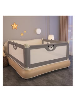 Buy 1-Piece Baby Safety Bed Rail Guards One Side 180cm in UAE