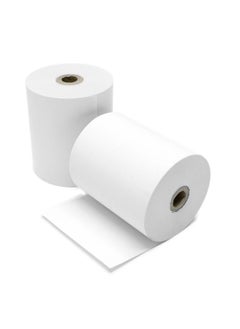 Buy Cash Machine POS Roll 76 X 65mm - White (box /50rolls) in UAE