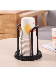 Buy Paper Cup Holder Household Disposable Cup Storage Rack Multi-functional Desktop Coffee Milk Tea Cup Storage Rack Cup Taker in Saudi Arabia