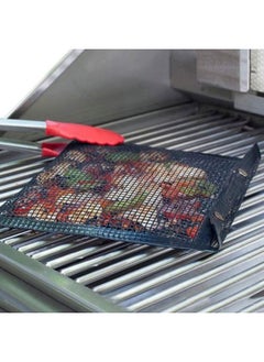 اشتري Non Stick Mesh Barbecue Grilling Bag Basket Grill BBQ Tools Net Mat Meat Picnic في مصر