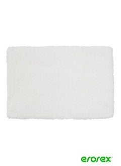 Buy Bath mat white 60x90 cm in Saudi Arabia