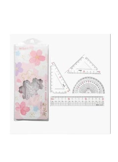 اشتري M&G Chenguang Cherry Blossom Sakura Rain 15cm Ruler set 15cm - No:ARL960Y4 في مصر