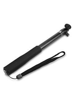 Buy Multifunctional Non-Slip Extendable Handheld Aluminum Alloy Selfie Stick with a Hook for GoPro Camera and Smartphone in Saudi Arabia