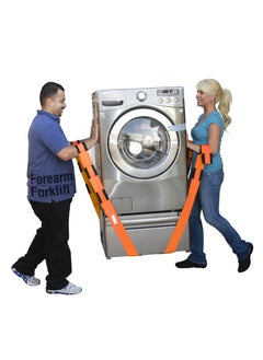 Buy Moving Straps, 2-Person Adjustable Lifting and Moving System for Furniture, Appliances, Mattresses, Heavy Objects up to 800lbs, Safe and Easy Carry Like a Pro, Orange in Saudi Arabia