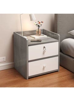 Buy Home Bedside Storage Cabinet With Drawer And Shelf in UAE