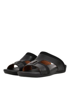 Buy Mens Textured Strap Arabic Sandals in UAE