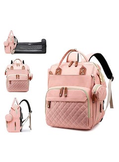 Buy Diaper Bag with Changing Station, 3 in 1 Baby Diaper Backpack in Saudi Arabia