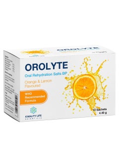 Buy Orolyte Orange & Lemon Sachets 10'S in UAE