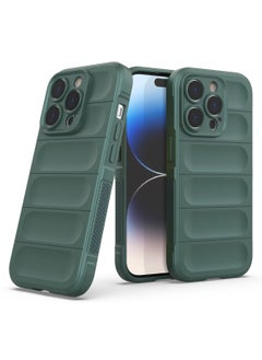 اشتري Compatible with Apple iPhone 14 Pro Max Magic Case ShockProof (Green) في مصر