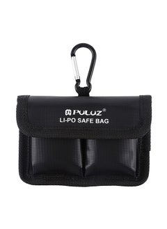 اشتري PULUZ LiPo Safe Bag Lithium-battery Explosion-proof Safety Protection Bag Storage Bag with Carabiner for Camera-Battery في السعودية