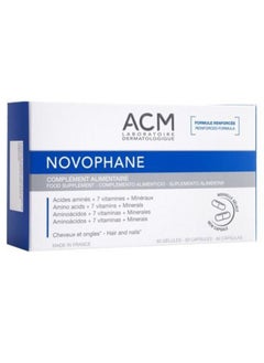 Buy Novophane Anti Hair Loss Treatment Nails Fragility  60 Capsules in Saudi Arabia