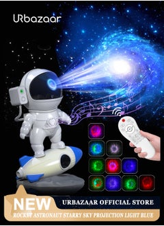 Buy Astronaut Galaxy Projector for Bedroom, Star Projector Galaxy Light with App & Remote Control, White Noises, Bluetooth Speaker, Rocket Night Light for Kids, Ceiling, Gifts, Room Decor in UAE