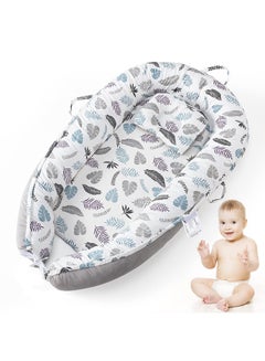Buy Baby Lounger And Share a Sleeping Baby Cradle Foldable 100% Cotton Portable Pressure Protection Crib Can Be Used For Bedroom Travel Camping in UAE