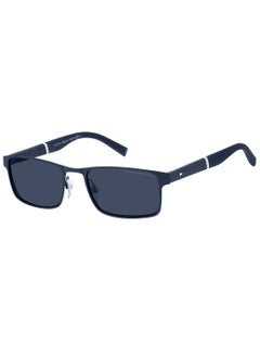 Buy Men Rectangular Sunglasses TH 1904/S MTT BLUE 55 in Saudi Arabia