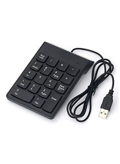 Buy Wired USB Numeric Keypad Slim Mini Number Pad Compactable with Mac for Mac Pro for MacBook for MacBook Air Pro Laptop PC Notebook Desktop in UAE