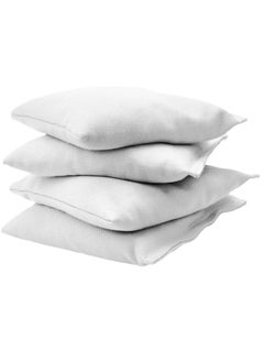 Buy GoSports Bean Bag Sets Duck Cloth with All Weather Corn Fill White 4 Bags in UAE