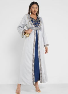 اشتري Printed Belted Jalabiya في الامارات