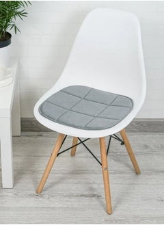 Buy Micro Velour Chair Pillow Grey 38X39 Cm, Enhance Your Seating Comfort in UAE