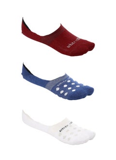 Buy White Rabbit Polka Dots Slip On Invisible Socks in Egypt