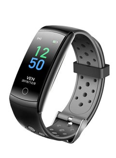 اشتري Smart Wristband Fitness Tracker Watch IP68 Waterproof Grey في السعودية