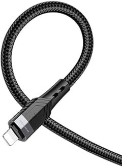 اشتري Borofone BU35 iP Influence charging data cable - black في مصر