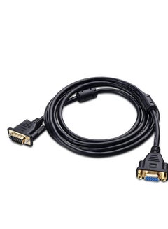 Buy VGA Extension Cable SVGA Male to Female HD15 Monitor Video Adapter Cable for Laptop 1.8M in UAE