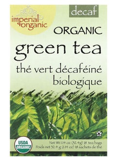 اشتري Imperial Organic Green Tea Decaf 18 Tea Bags 1.14 oz (32.4 g) في الامارات