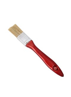 Buy Paint Brush -1inch- No Streaks Flat Trim Brush with Ergonomic Handle for High Precision Control -for DIY Professional Interior Exterior Home Improvement for Latex and Oil Paints & Wood Stains in Saudi Arabia