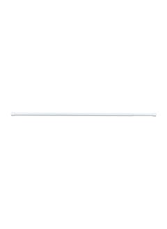 Buy Shower Curtain Rod, White - 107 cm in UAE