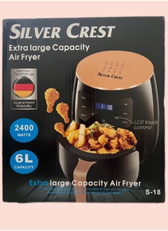 Buy Silver Crest Air Fryer, 6 Litres, 2400W, Programmable Temperature Control in UAE