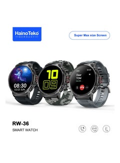Buy Smart watch RW 36 Super max size screen with 3 type straps in UAE