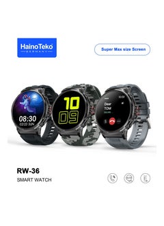 Buy Smart watch RW 36 Super max size screen with 3 type straps in UAE