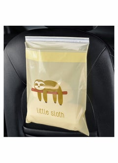 اشتري Car Trash Bag, 30 Pcs Easy Stick-On Disposable Car Garbage Bags, Durable Waterproof Leak-proof Vomit Bag, Suitable for Cars, Kitchens, Bedrooms, Travel, Camping, Office Spaces (Yellow) في الامارات