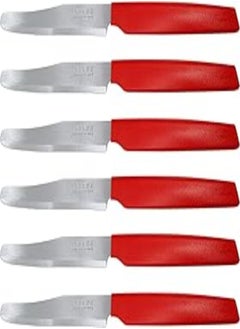 Buy PEDRINI Table Knives Set 6Pcs (4.1') - Master Line -Red Colour in Egypt