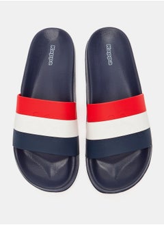 Buy Kappa Men's Colourblock Slip-On Slide Slippers in UAE