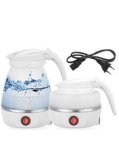 اشتري 220V -600ML Travel Foldable Electric Kettle, for Most Travel and Home Office Use في الامارات