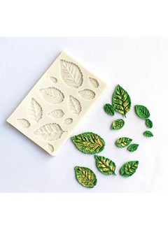 اشتري Leaf Silicone Mold Maple Leaf Fondant Mold Leaf Molds Fern Leaves Candy Molds For Cake Cupcake Topper Chocolate Polymer Clay Gum Paste في الامارات