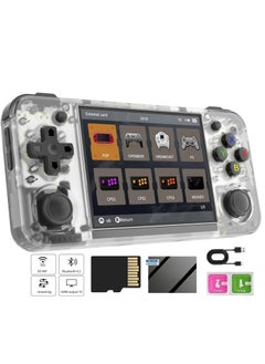 اشتري RG35XX H Retro Handheld Game Console, 3.5 Inch IPS Screen Linux System Built-in 64G TF Card 5528 Games Support HDMI TV Output 5G WiFi Bluetooth 4.2 في السعودية