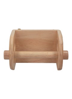 Buy Durable Rubberwood Napkin Holder Beige 11 x 11.5 x 20 cm WA-114 in Saudi Arabia