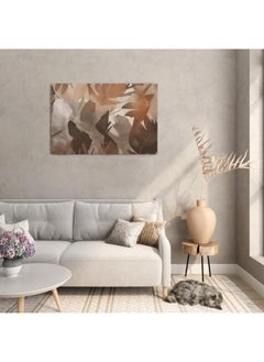 Buy Seamless pattern with Rose Gold Printed canvas wall art 90x60 in Egypt