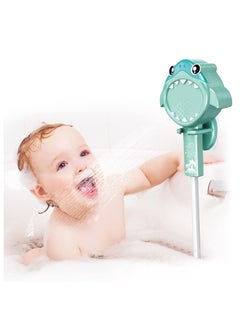 اشتري Toddler Shower Head, Shark Automatic Water Spray Shower, Shower Sprinkler, Baby Shower Bath Shower Shower Shower Toys, Kids Bath Shower Head with Suction Cup Holder في السعودية