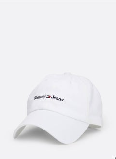 Buy Men's Sport Cap - Cotton, White in UAE