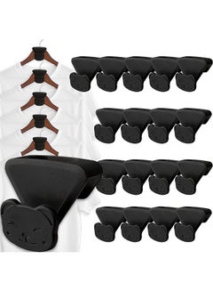 Buy Space Saving Hanger Hooks, Lovely Bear Shape, 18 Pack, AS-SEEN-ON-TV, Clothes Hanger Connector Hooks to Create Up to 5X More Closet Space, Heavy Duty Cascading Hanger Hooks, Fits All Hangers, Black in Saudi Arabia
