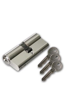 اشتري DOOR CYLINDER 70MM WITH 3 KEYS في الامارات