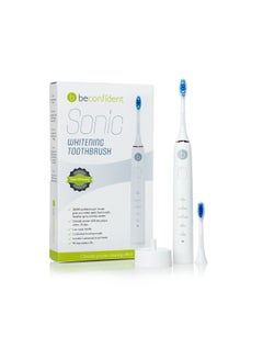 Buy Toothbrush Sonic Whitening Electric Toothbrush White in UAE