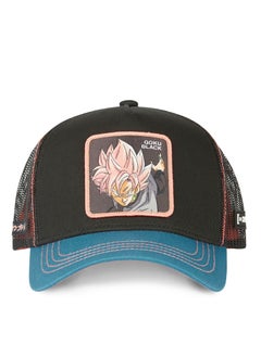 Buy Dragon Ball Goku Unisex Adult Trucker Cap Black/Blue/Brown in UAE