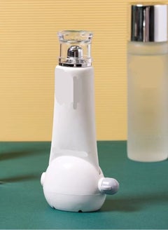 Buy 1-Piece Toothpaste Facial Cleanser Dispenser Squeezer White/Grey 9 x 6 x 5.7 cm in UAE